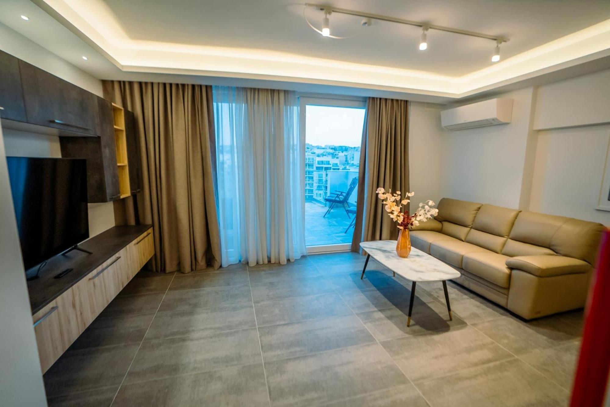 86 Spinola Bay Apartman San Ġiljan Kültér fotó